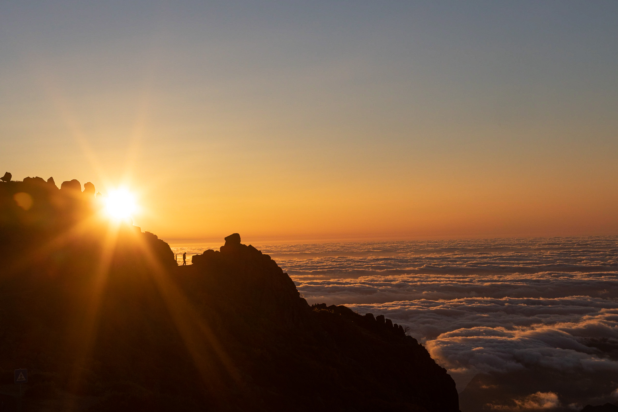 Sonnenaufgang am Pico do Arieiro (1818m)