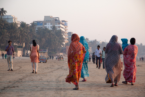 Street photography City of Mumbai, Juhu Beach