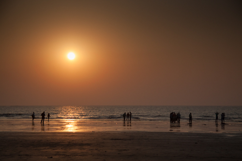 Street photography City of Mumbai, Juhu Beach