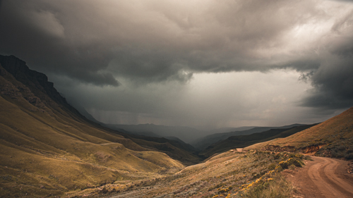 Heavy rains, Sani Pass