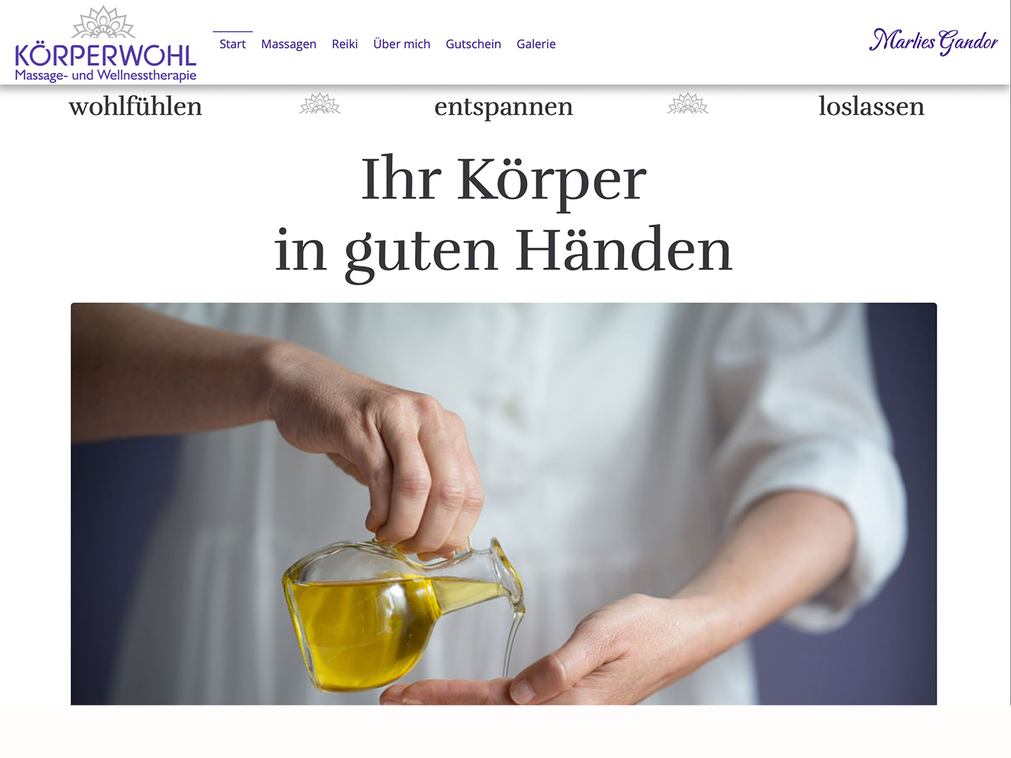 Körperwohl - Marlies Gandor